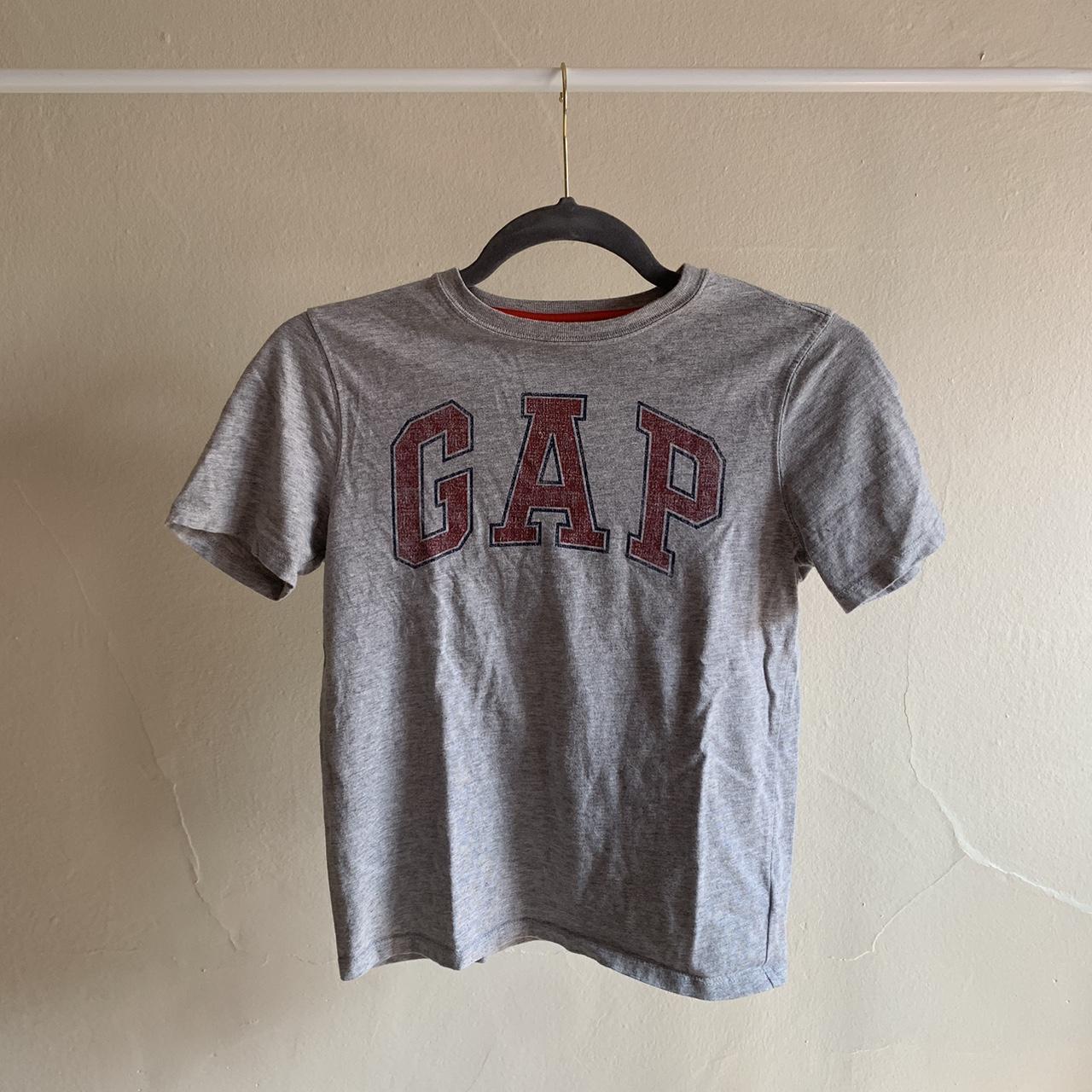 Gap gray baby tee babytee Depop