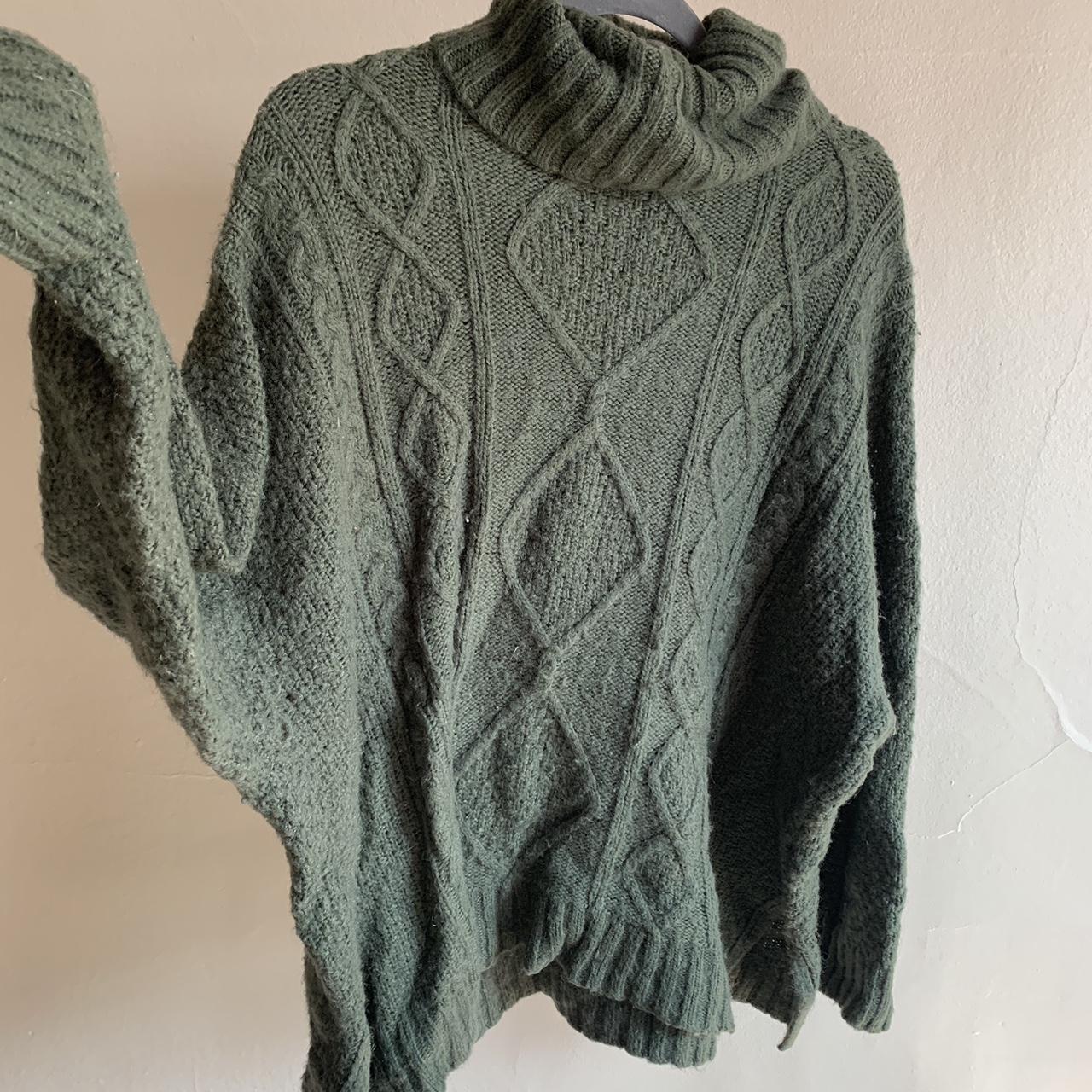 Green Arie knit sweater - Depop