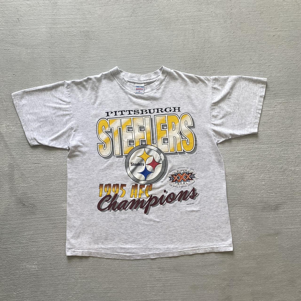 Vintage 1995 Pittsburgh high quality Steelers Men's T-Shirt Size XL