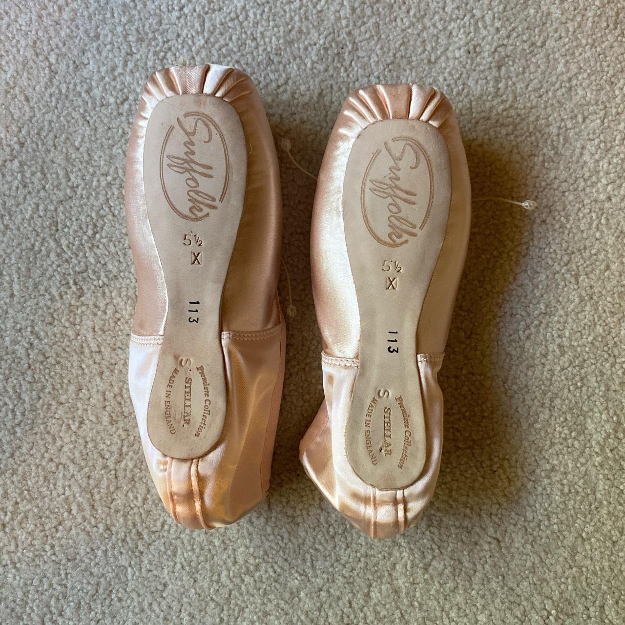 Suffolk Stellar Pointe Shoes, Standard Shank