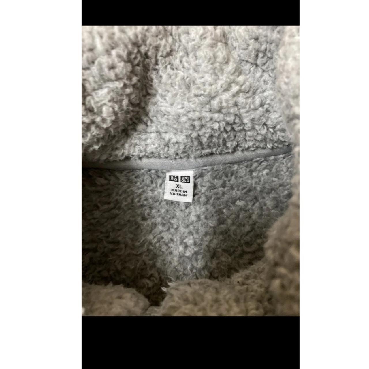 Uniqlo Full Zipper Sweater Women’s Size XL-color... - Depop