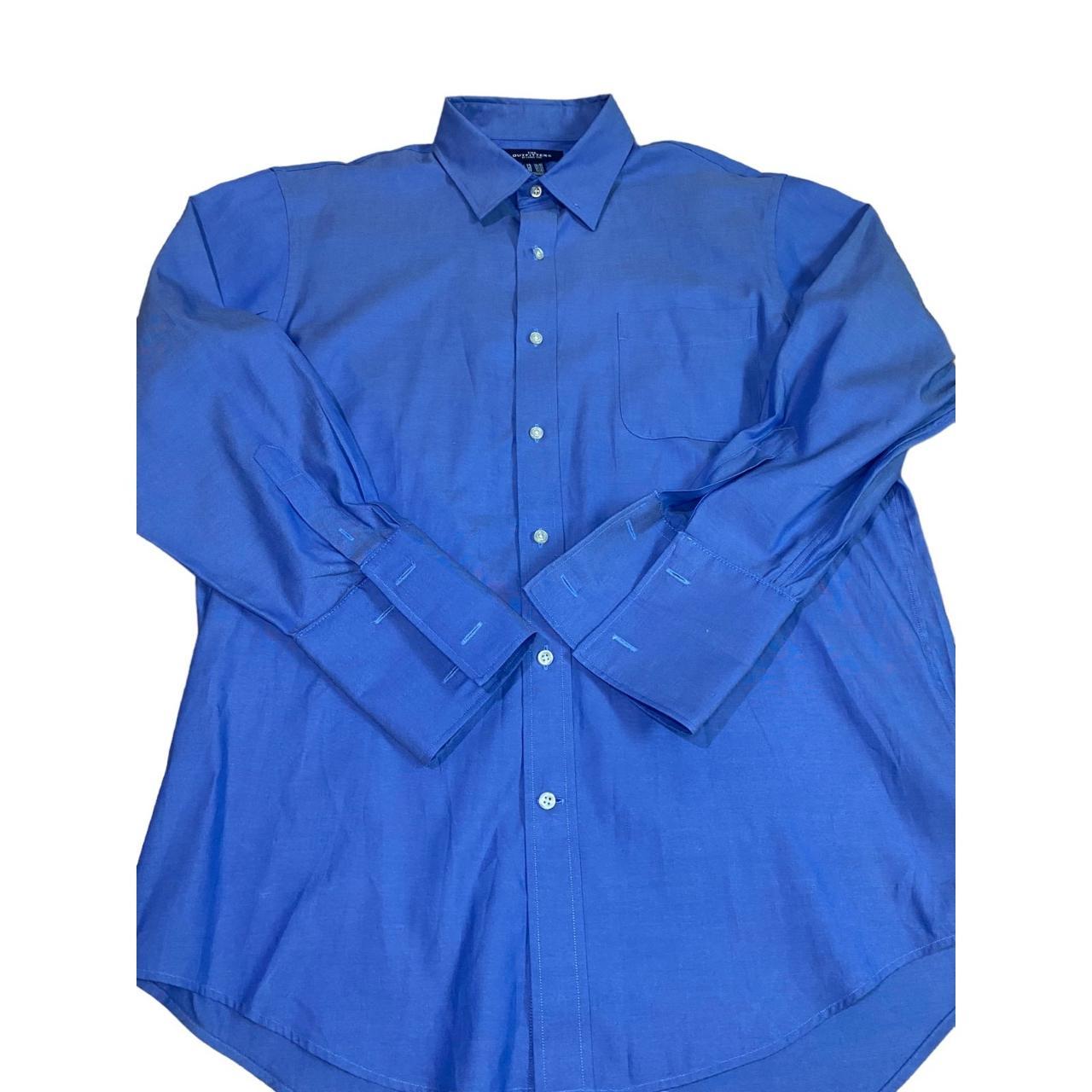 Land end Dress Shirt blue size 16 x 32 New # - Depop