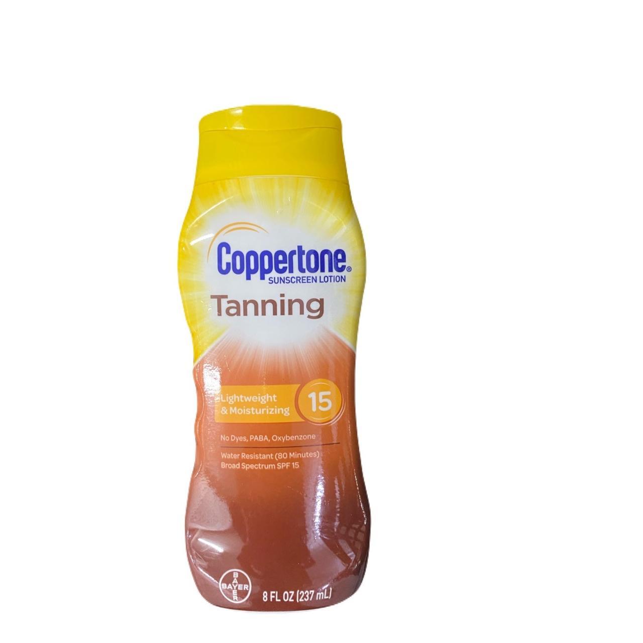 Coppertone. SUNSCREEN LOTION Tanning. 15 SPF Depop
