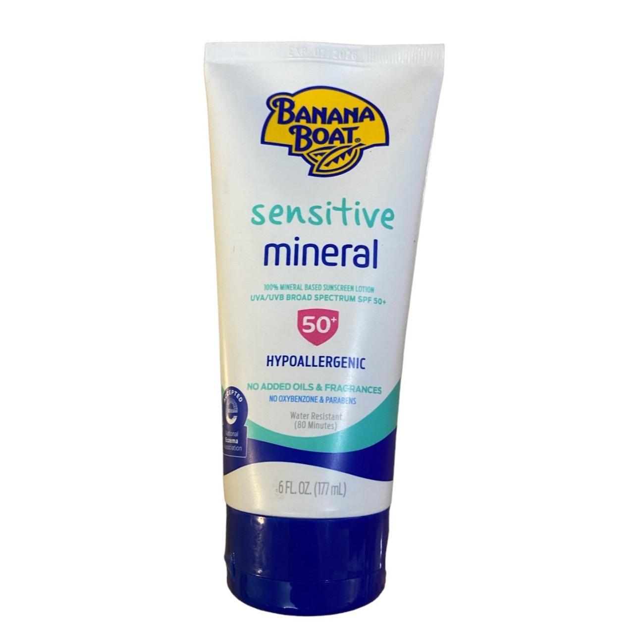 BANANA BOAT. sensitive mineral spf 50 6 oz Depop