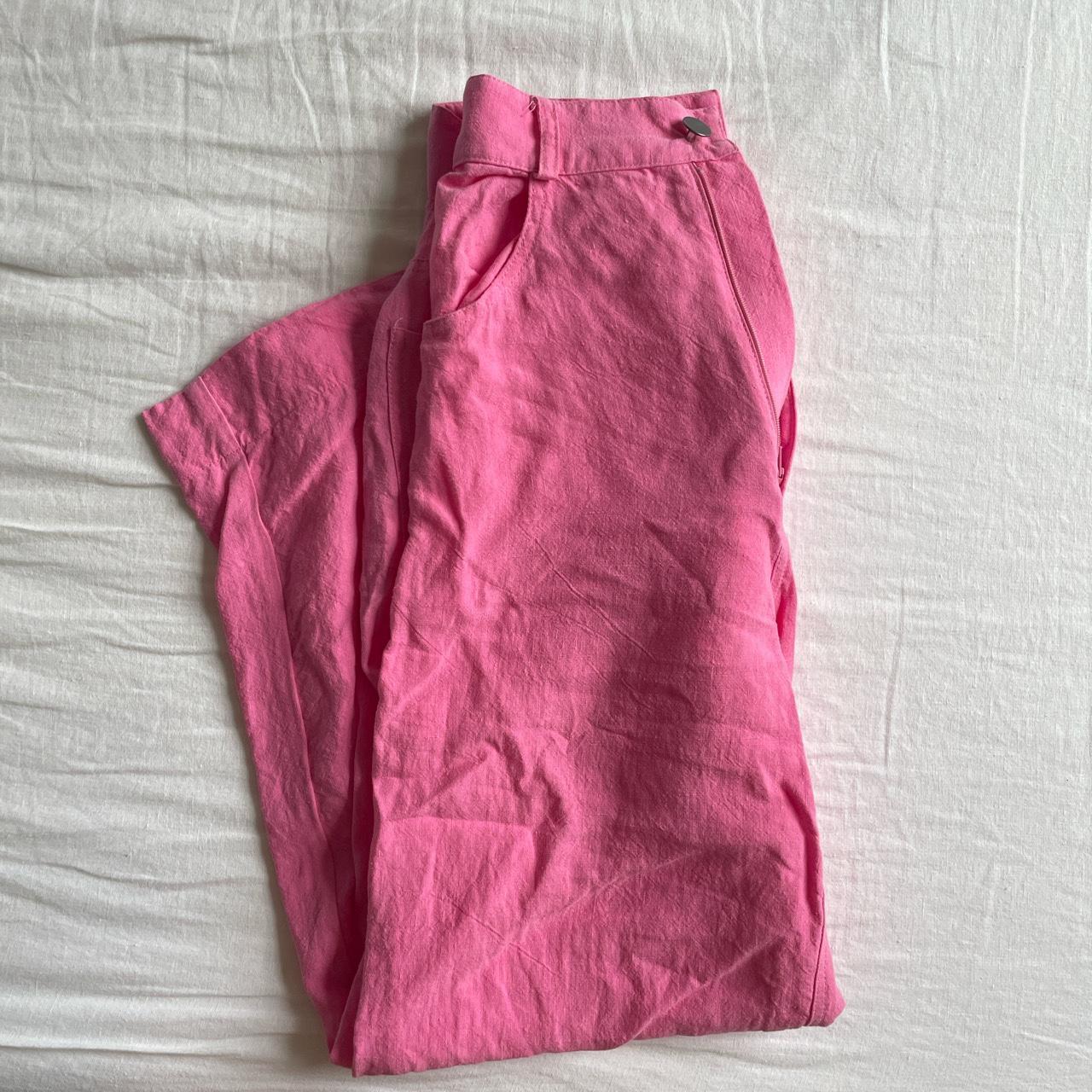 Natalie Rolt Eddy pants | Candy Pink Size 1... - Depop