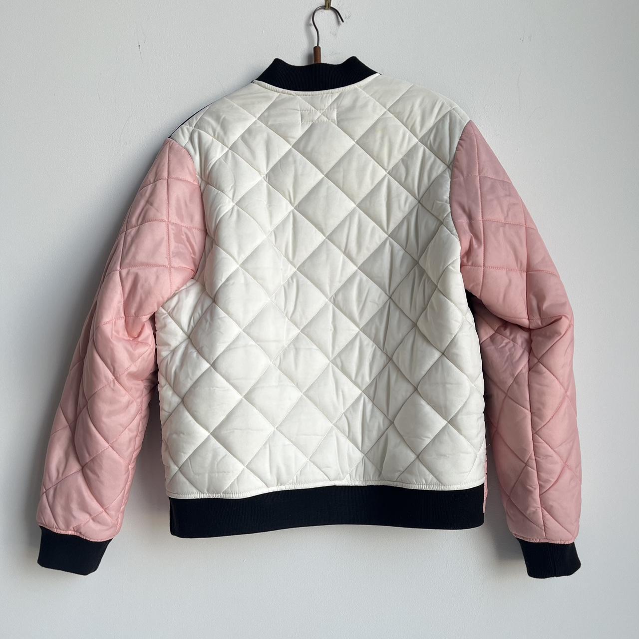 Supreme Color Blocked Quilted Jacket size M very | Depop