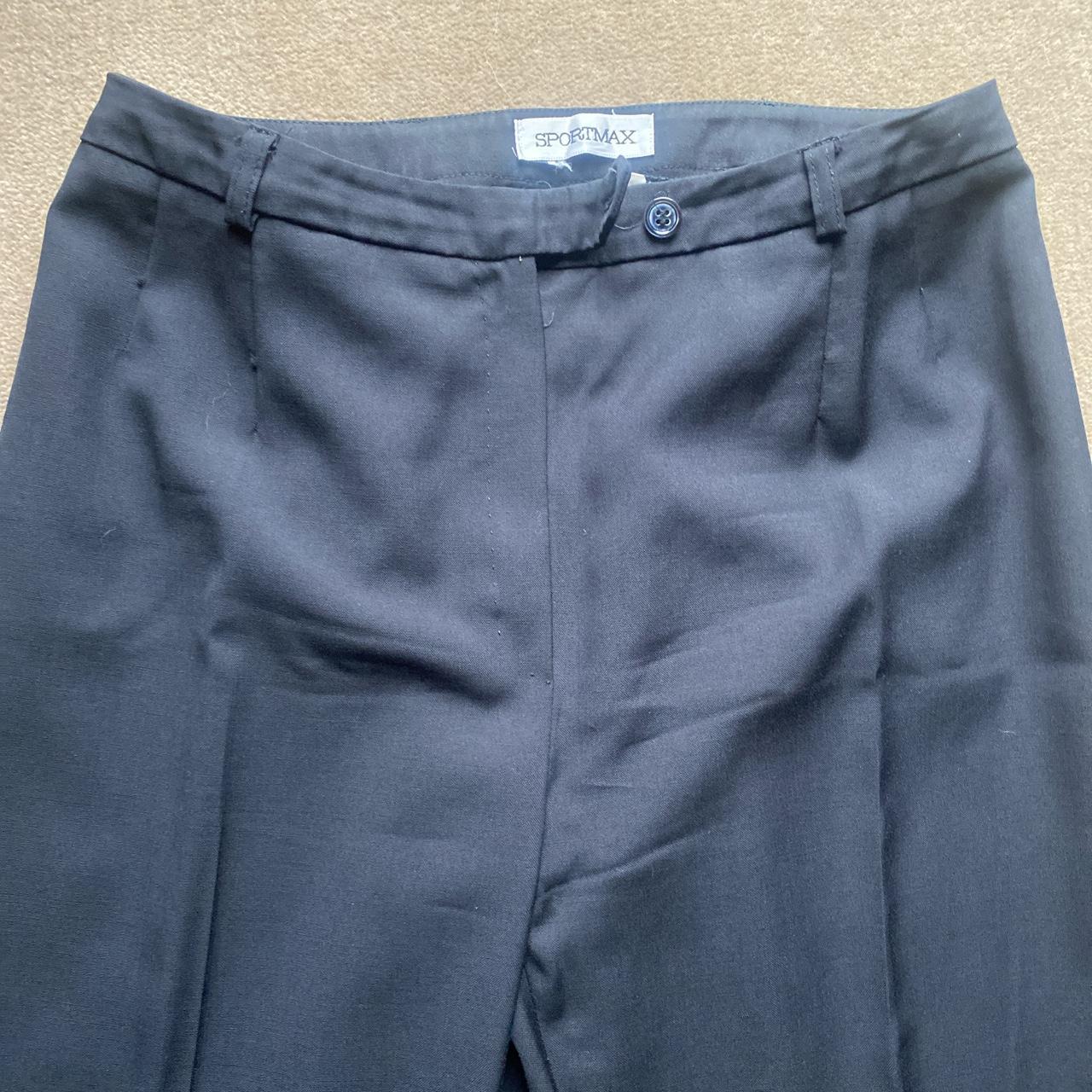 Sports Max Mara suit pants. Perfect condition. US... - Depop