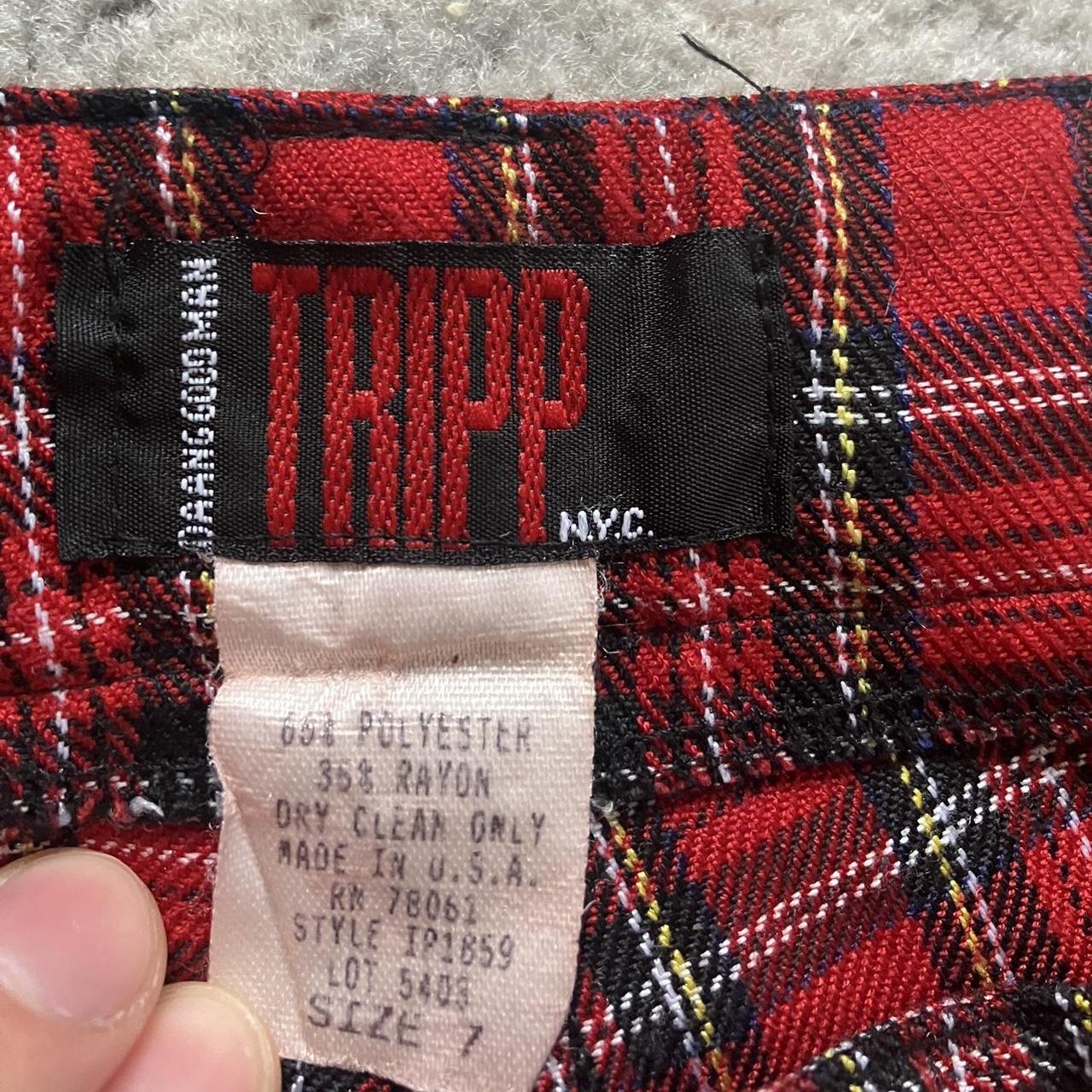 Vintage Tripp NYC early 2000s plaid pants Classic | Depop