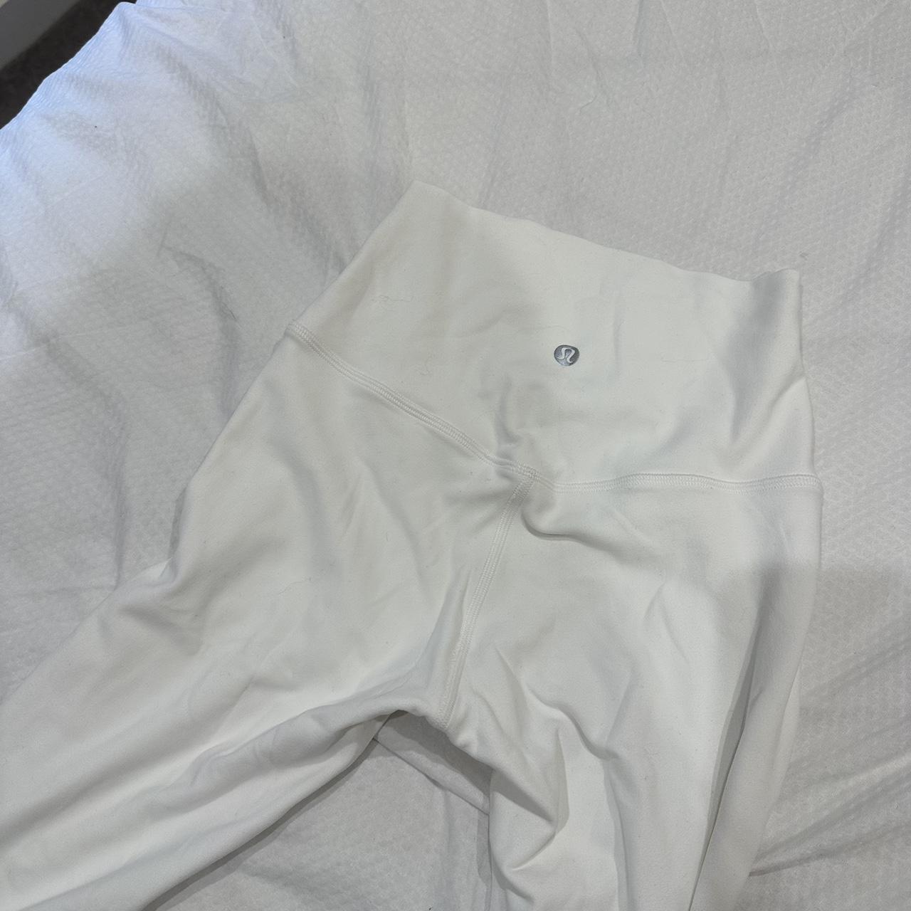 Lululemon align leggings in white Size US 2 Never worn - Depop
