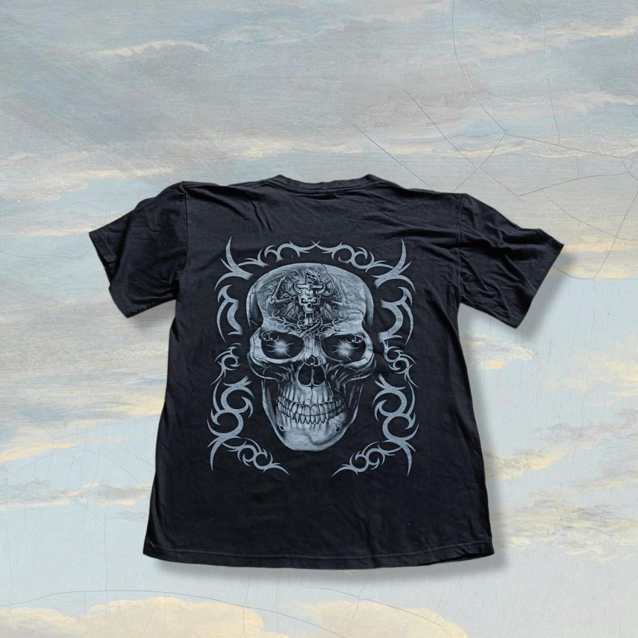 Vintage Skull tshirt • Condition Preowned, great... Depop