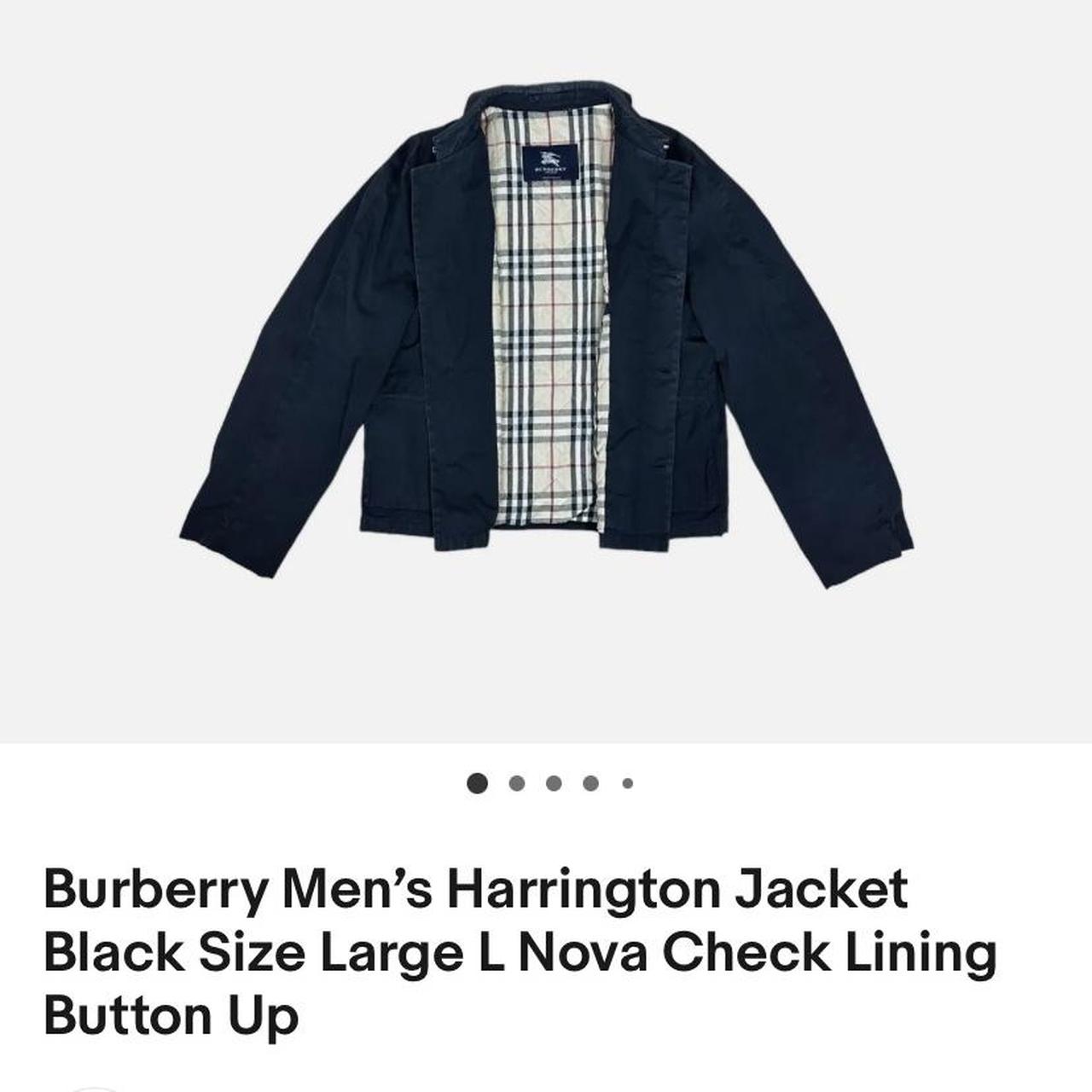 burberry mens harrington jacket