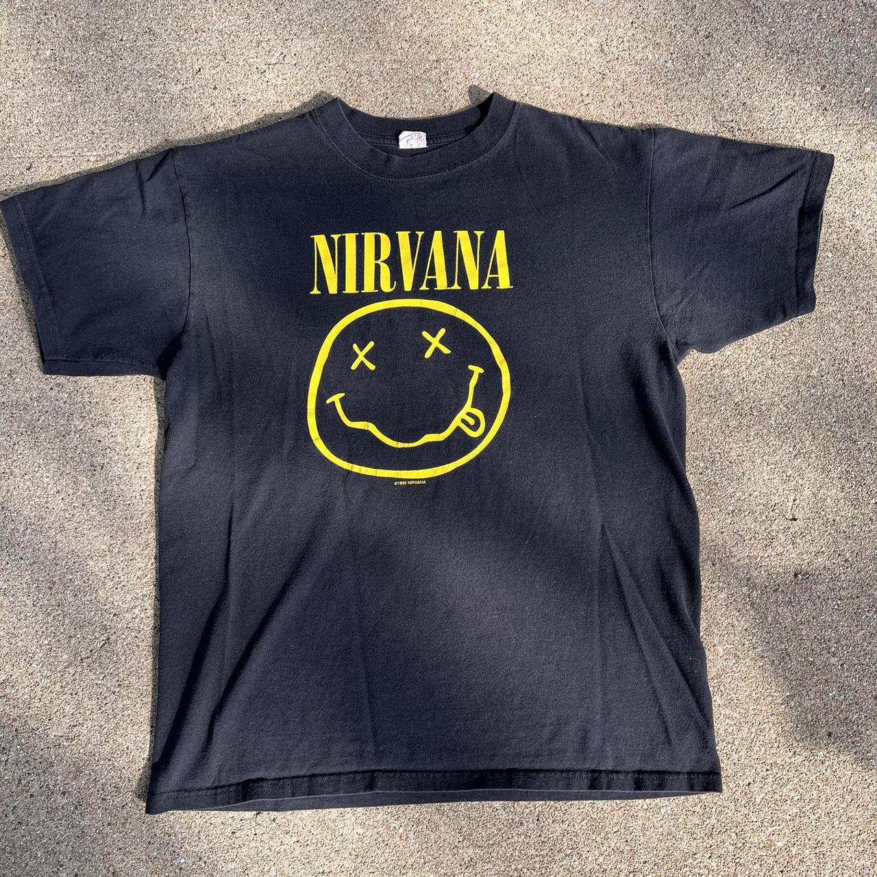 nirvana 1992 shirt