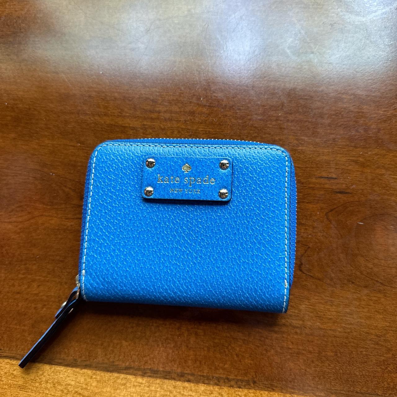 Kate Spade New York Women's Blue Wallet-purses | Depop