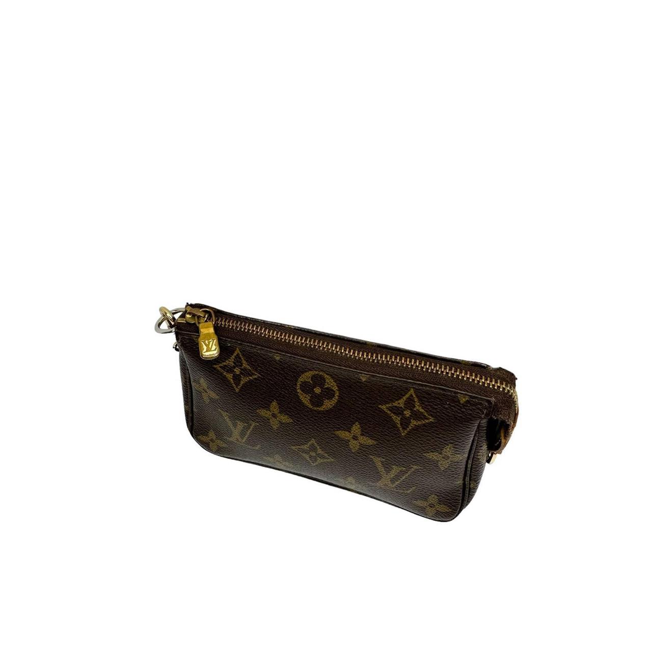 Louis Vuitton Mini Monogram Pochette Excellent - Depop