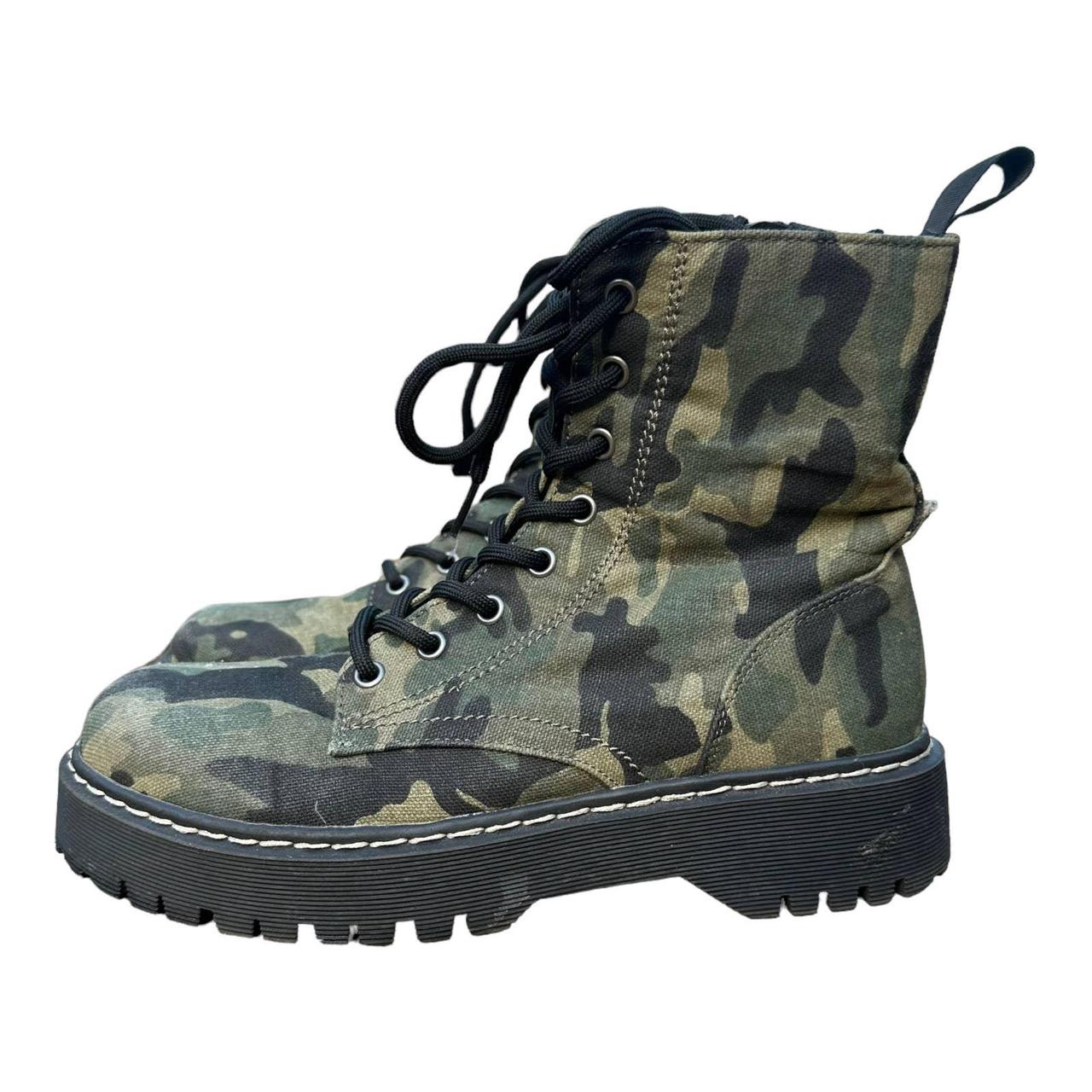 camouflage ladies boots