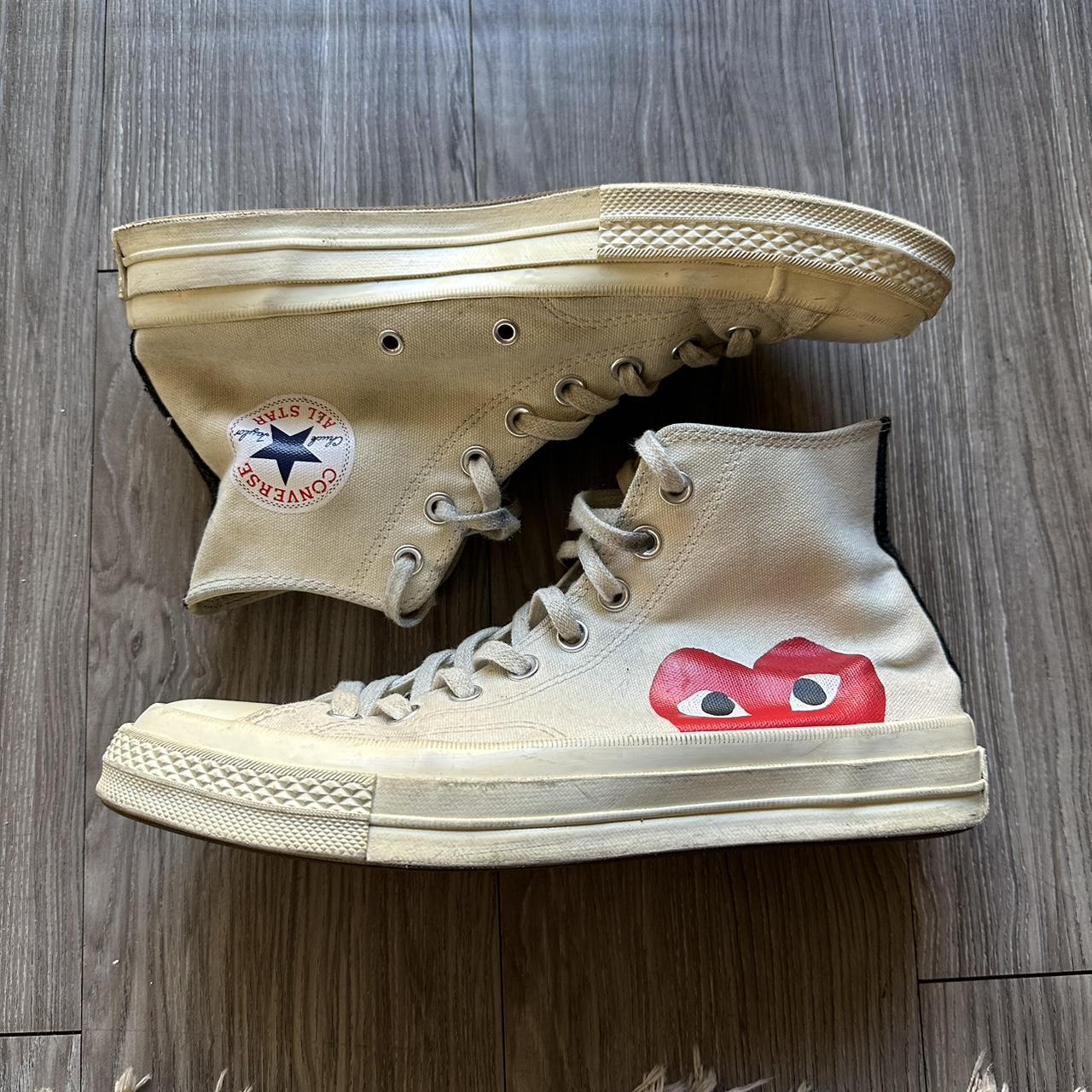 Comme des Garçons Play Men's White Trainers