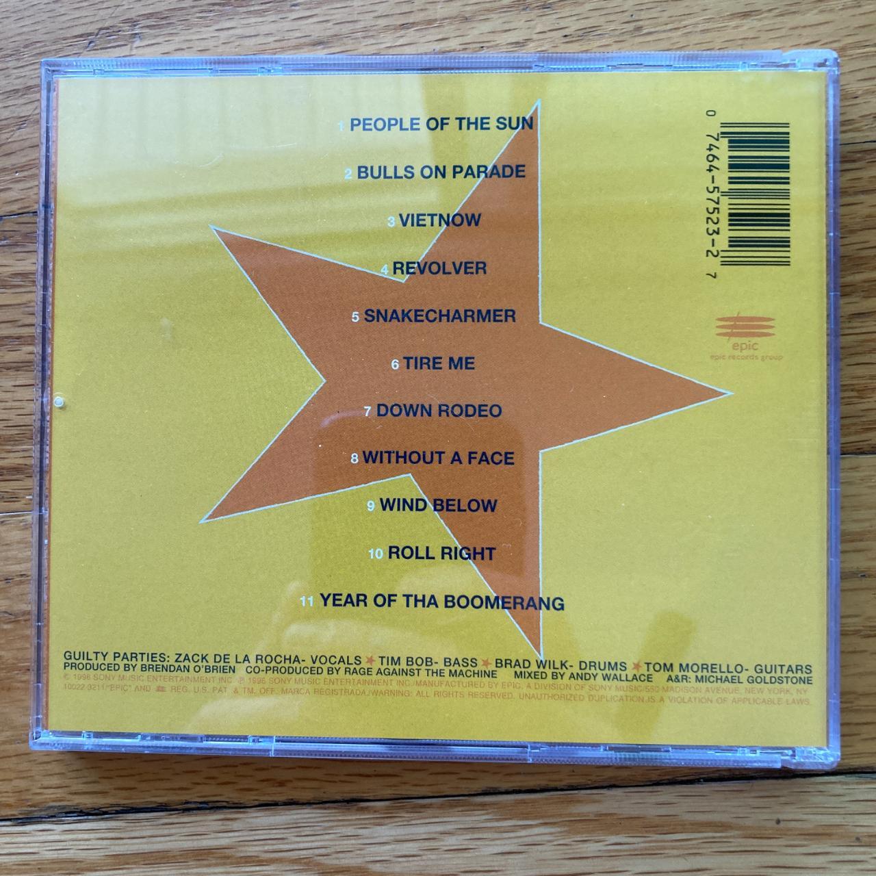 RAGE AGAINST THE MACHINE/EVIL EMPIRE CD