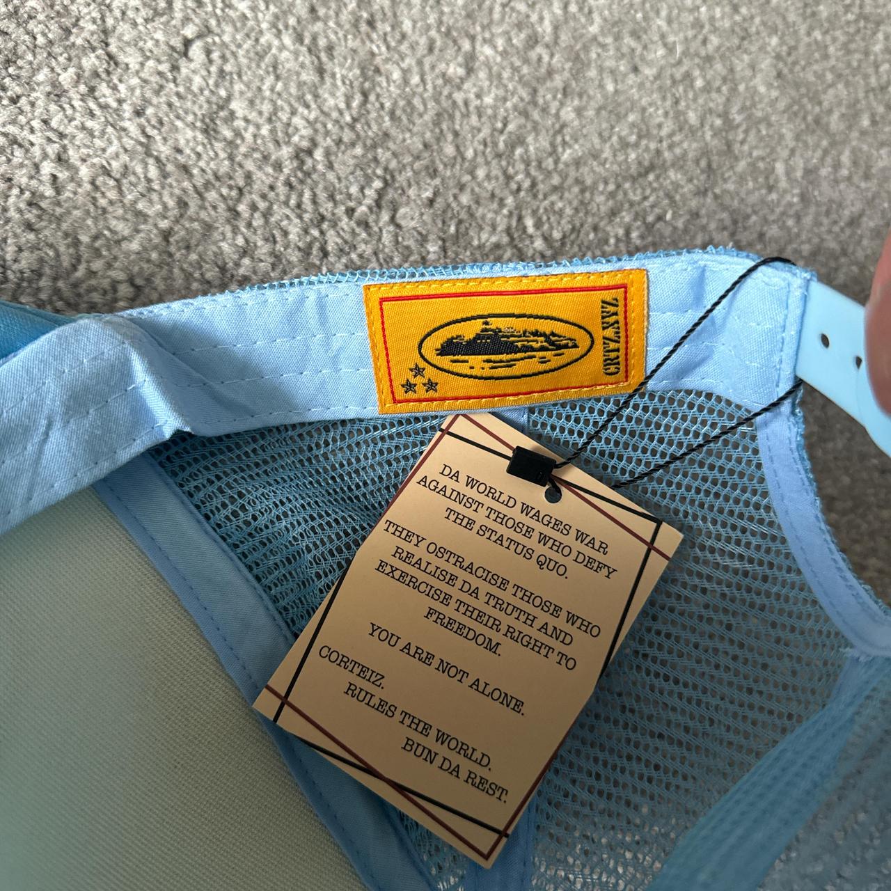 Corteiz cap baby blue Brand new never work Tag | Depop Corteiz cap baby blue Brand new never work Tag | Depop