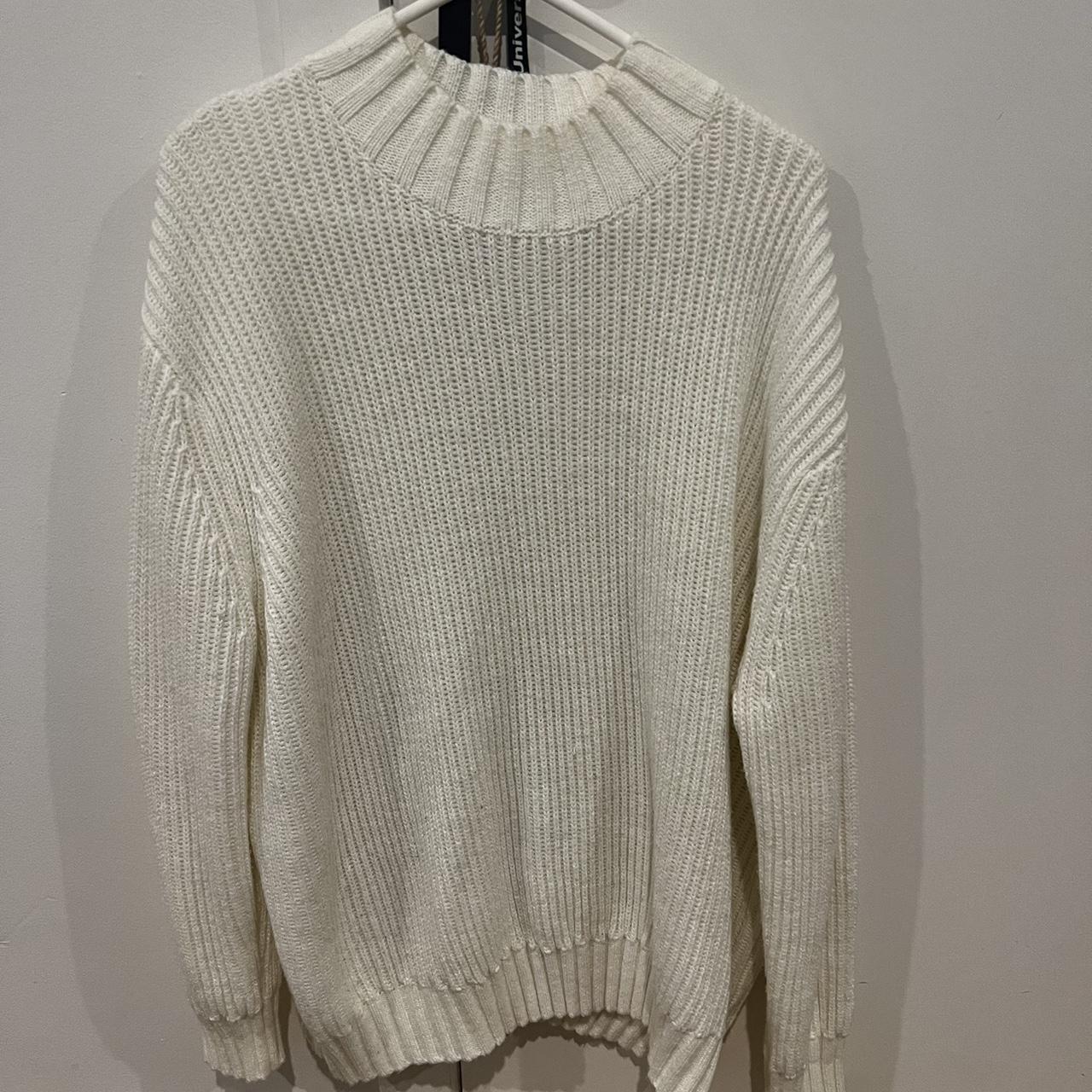 South st country knit sweater - sample in WHITE... - Depop