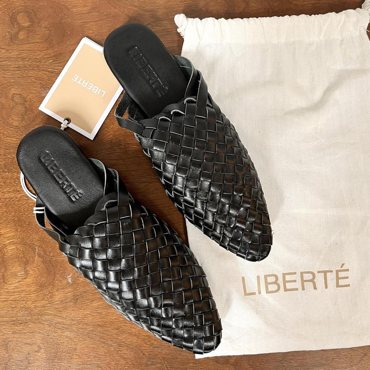 liberte woven mules