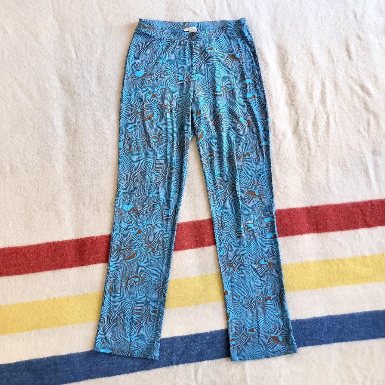 Lovely Navy Blue Pants - Floral Print Pants - Wide-Leg Pants - Lulus