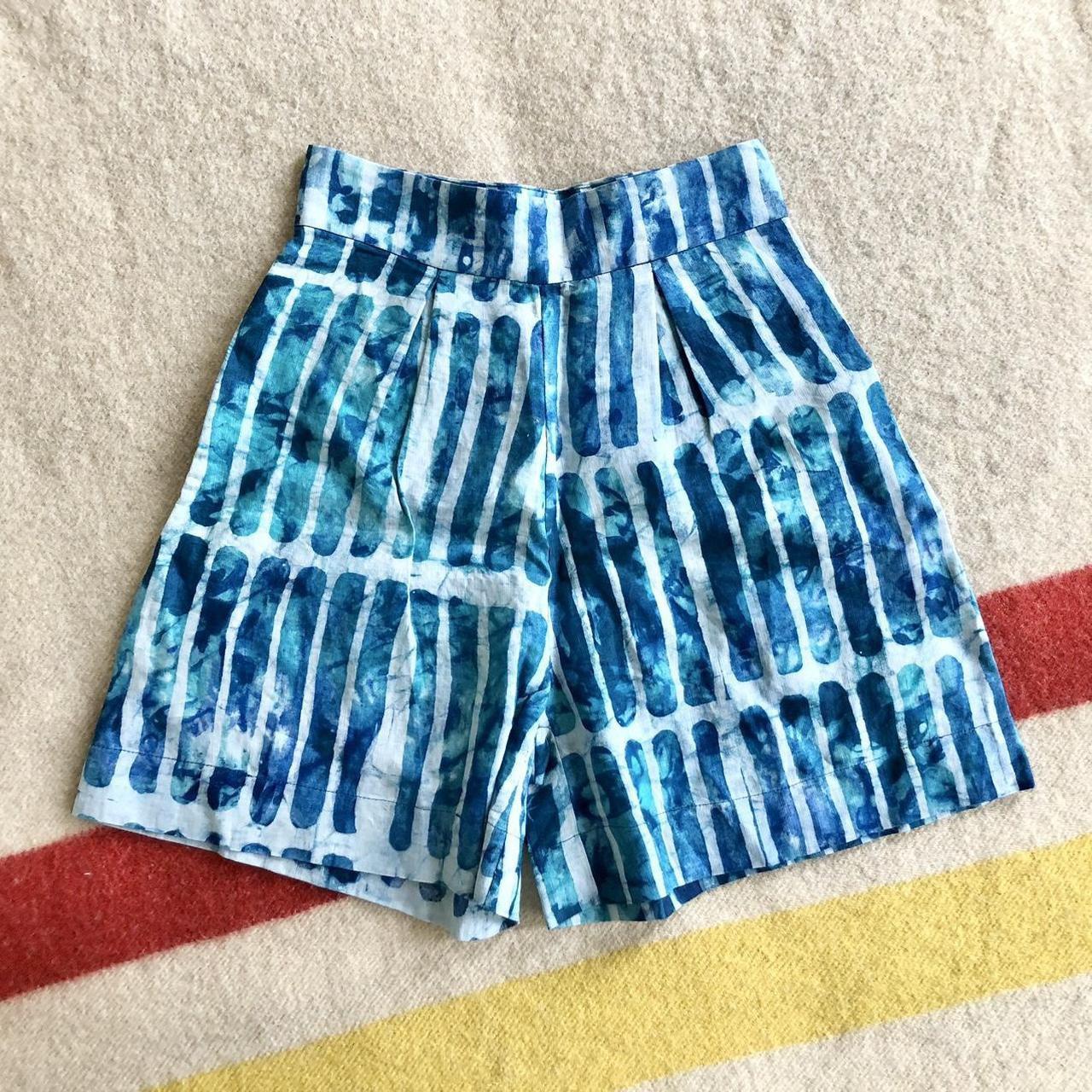 OSEI DURO lorem shorts in marine chalk linen! High - Depop