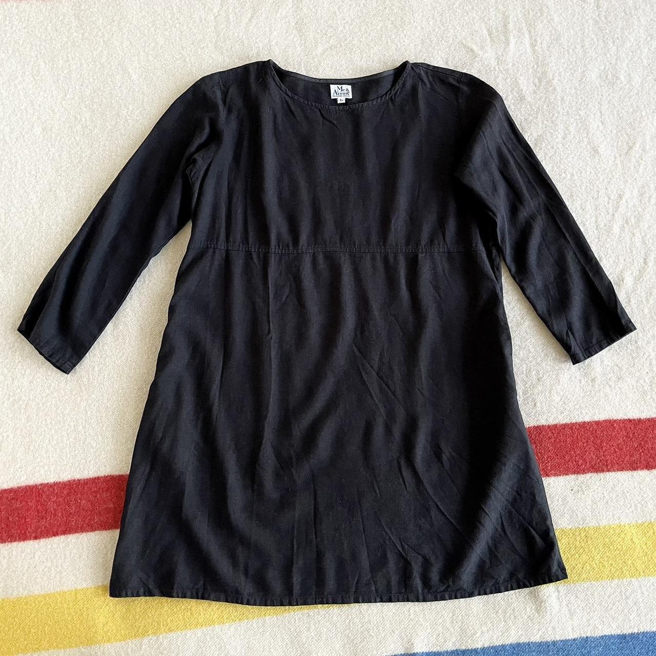 Women's Dress - Black - L – ME & ARROW black pull… - image 1