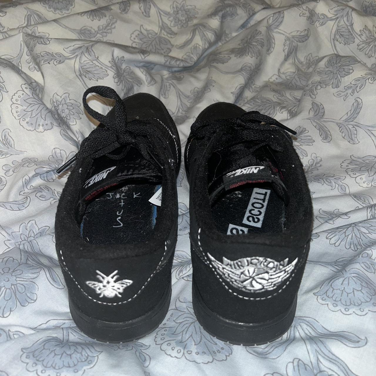 travis scott shoes black