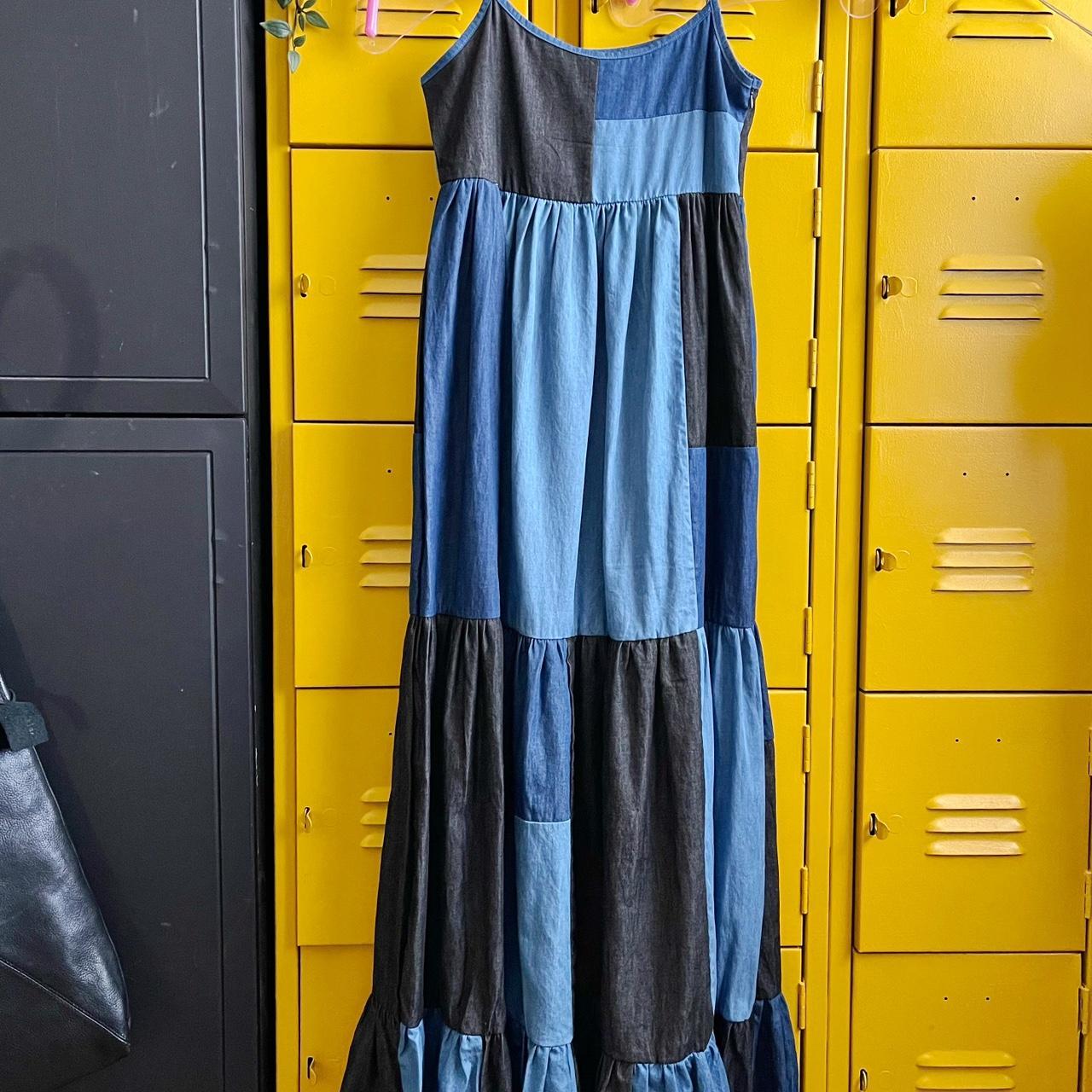 Forever 21 denim maxi dress best sale