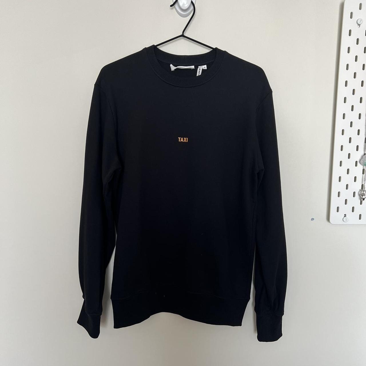 black helmut lang limited taxi sweater a w 18 19