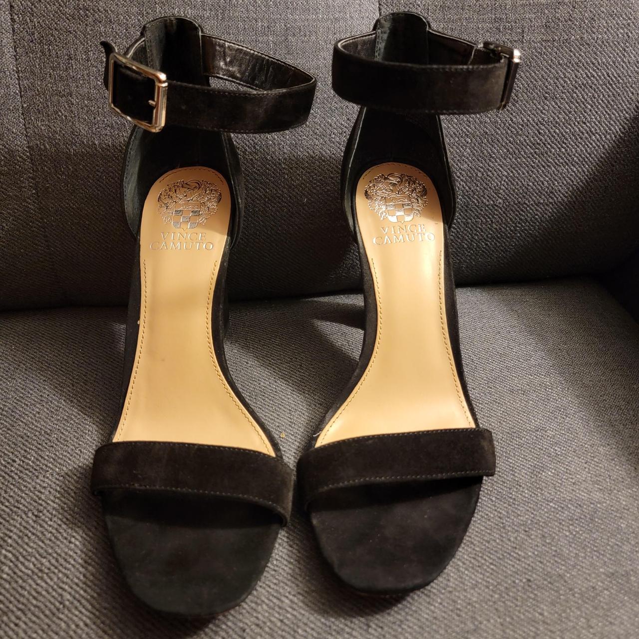 Black suede Vince Camuto Acelyn inch Depop