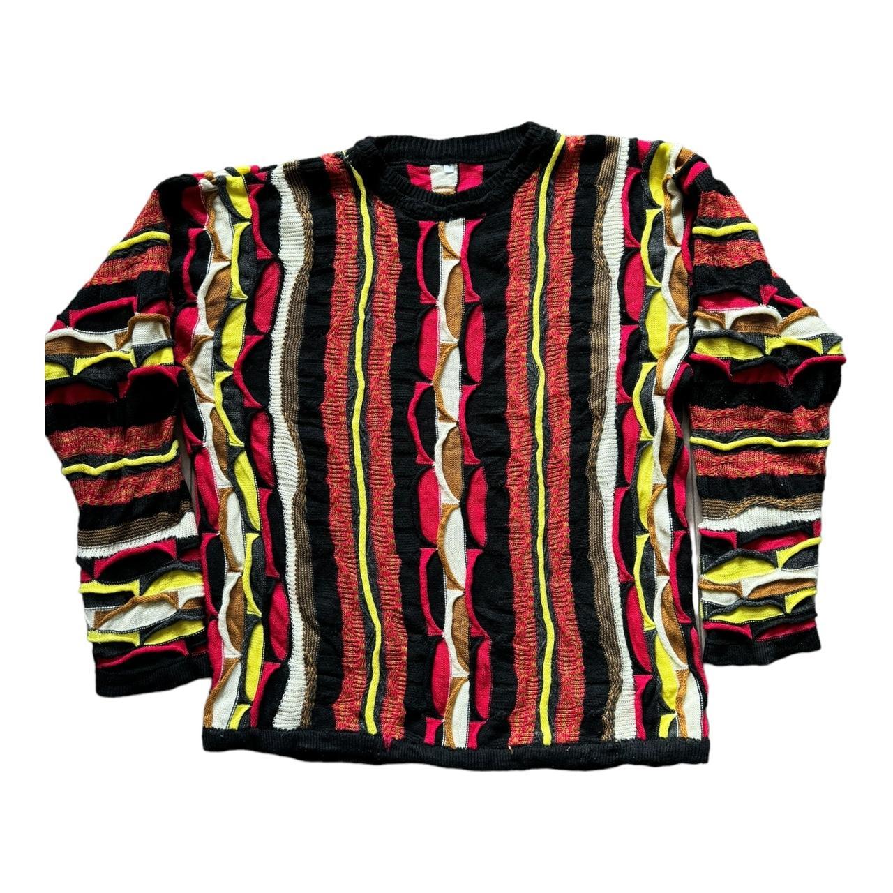 Vintage Coogi Sweater Woven / knitted Sized Large... - Depop