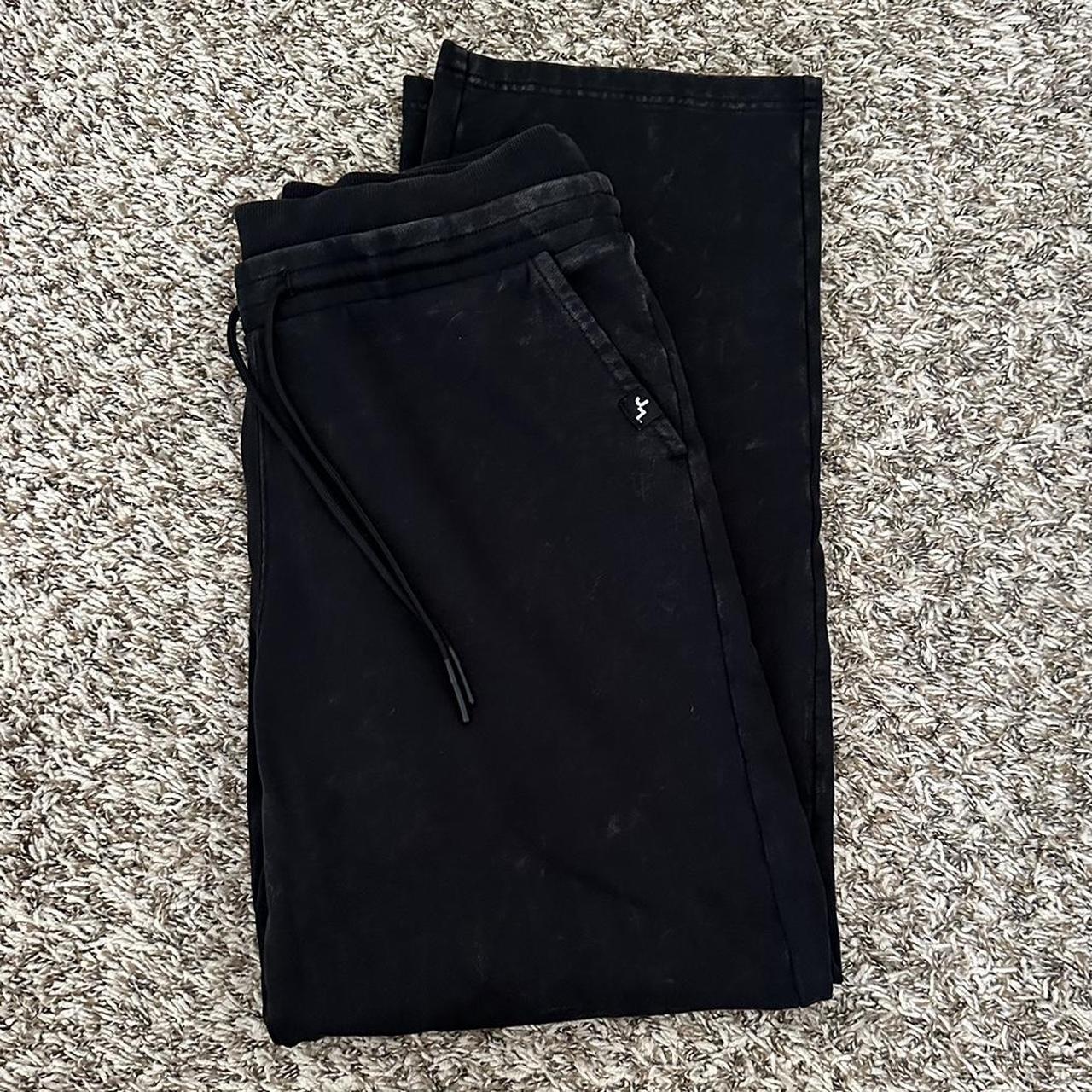 Joy Lab by Target wide leg sweatpants in black Depop