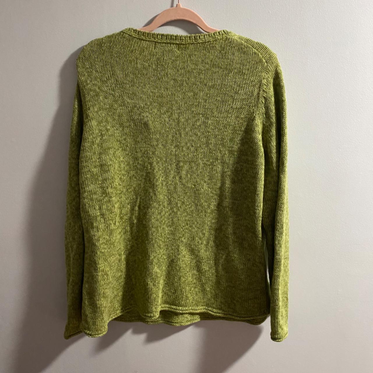 Green Eddie Bauer sweater Great condition... - Depop