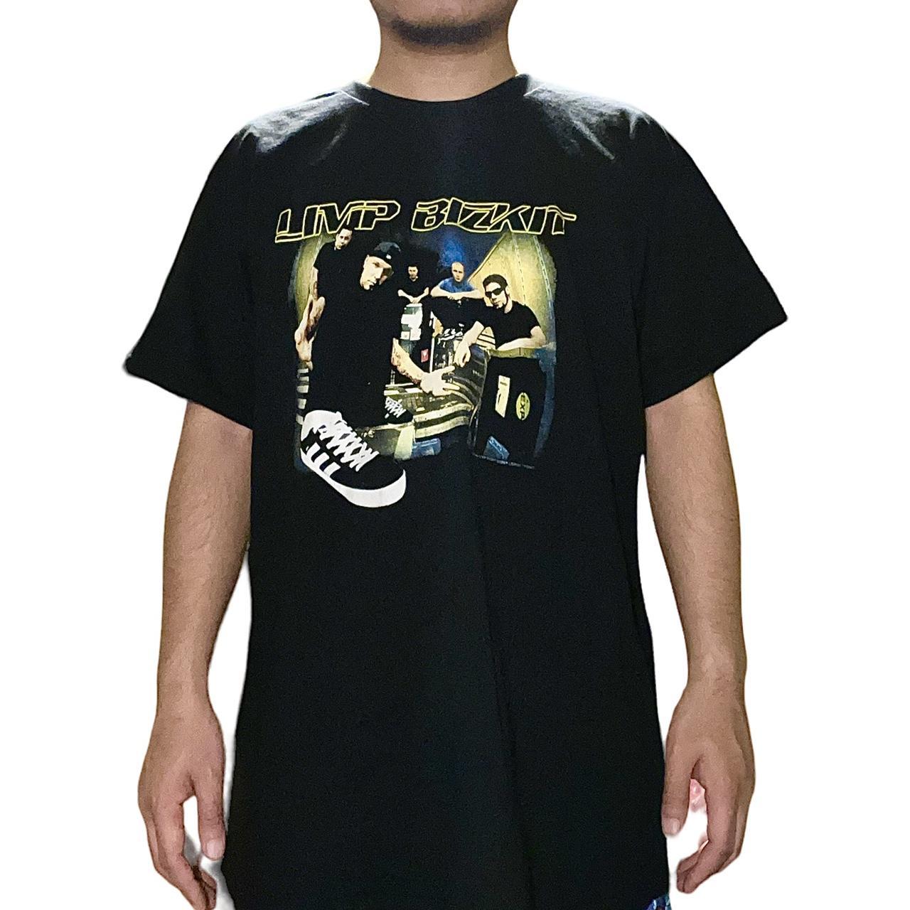 Iconic 90s 2000s numetal band Limp Bizkit Gildan... - Depop