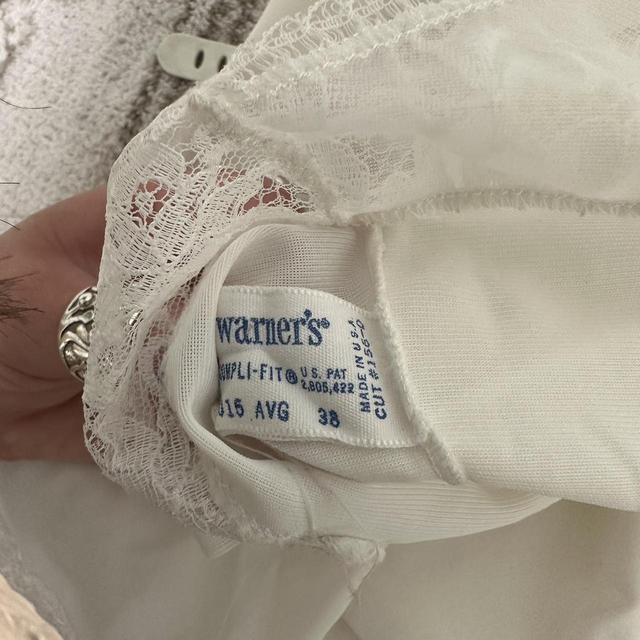 Warner's Women's White Underwear | Depop