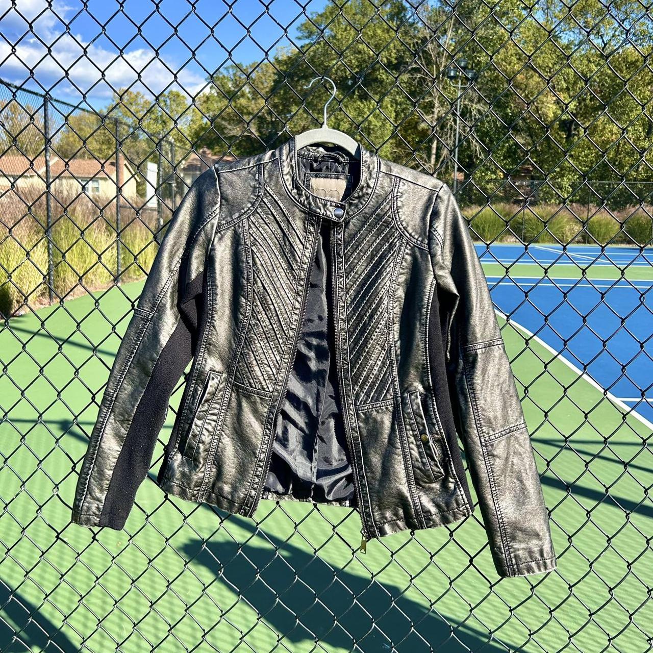 Maurices faux leather on sale jacket