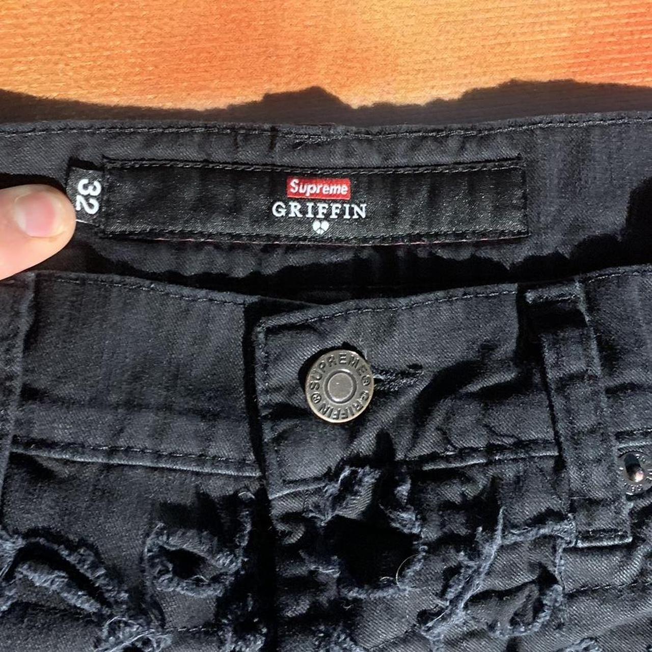 FW22 Supreme x Griffin 5 Pocket Jean Black, Size...