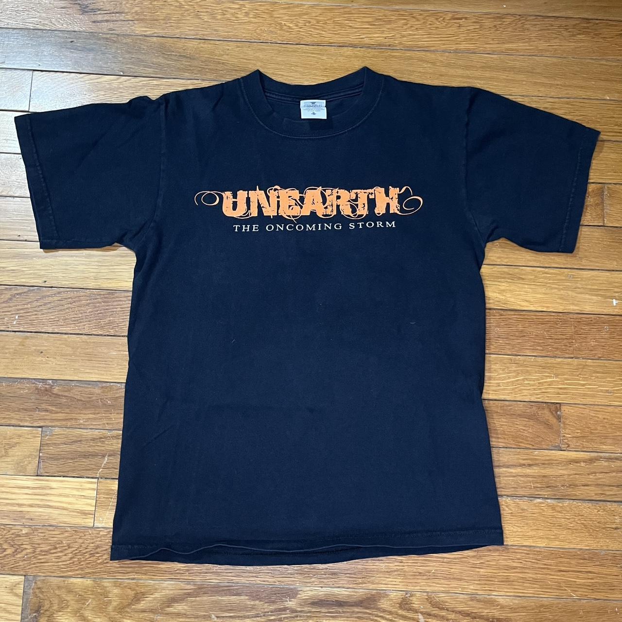 Y2K Unearth MetalCore Hardcore Band Tee RARE Tagged... - Depop