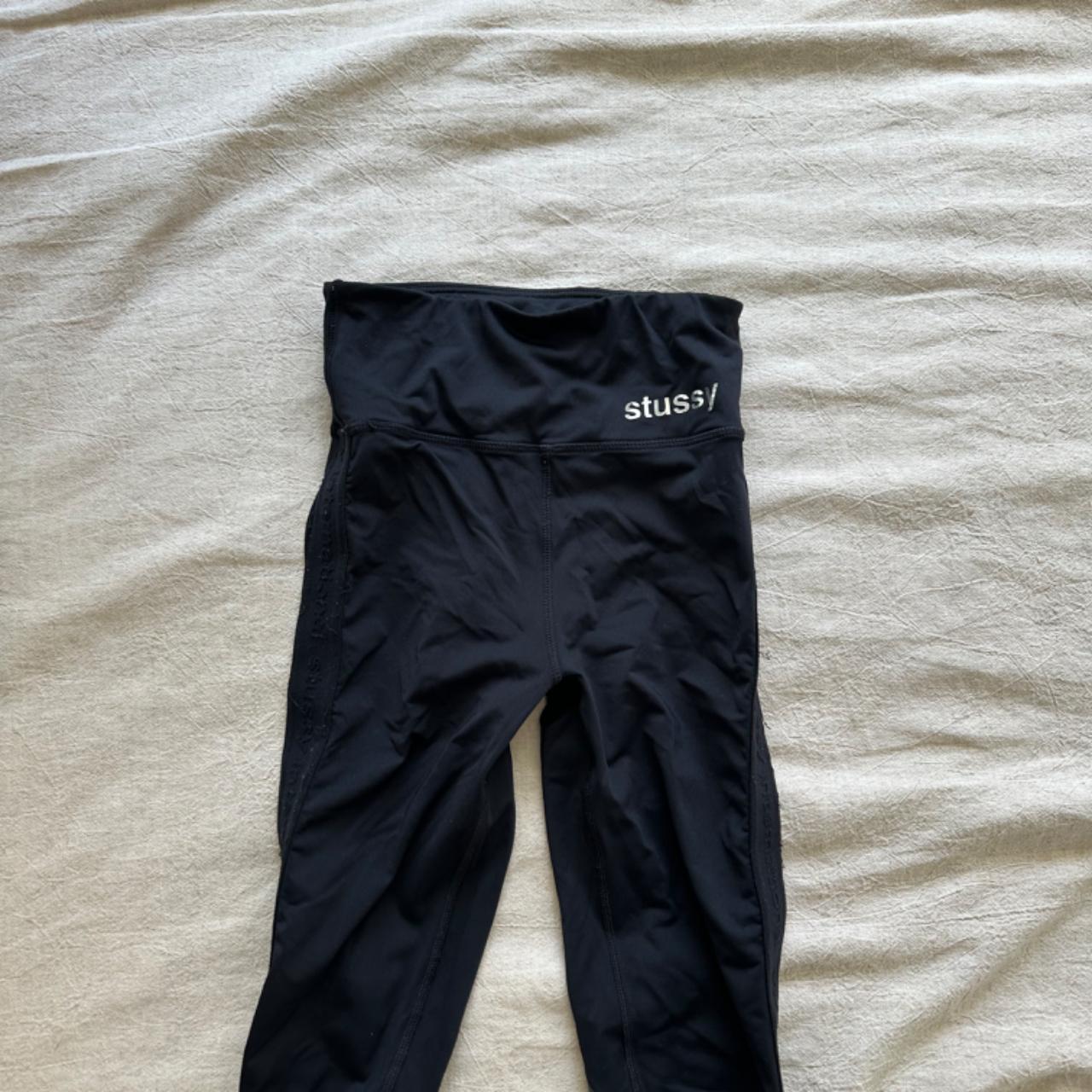 Stussy black tights • Full length • Size XS