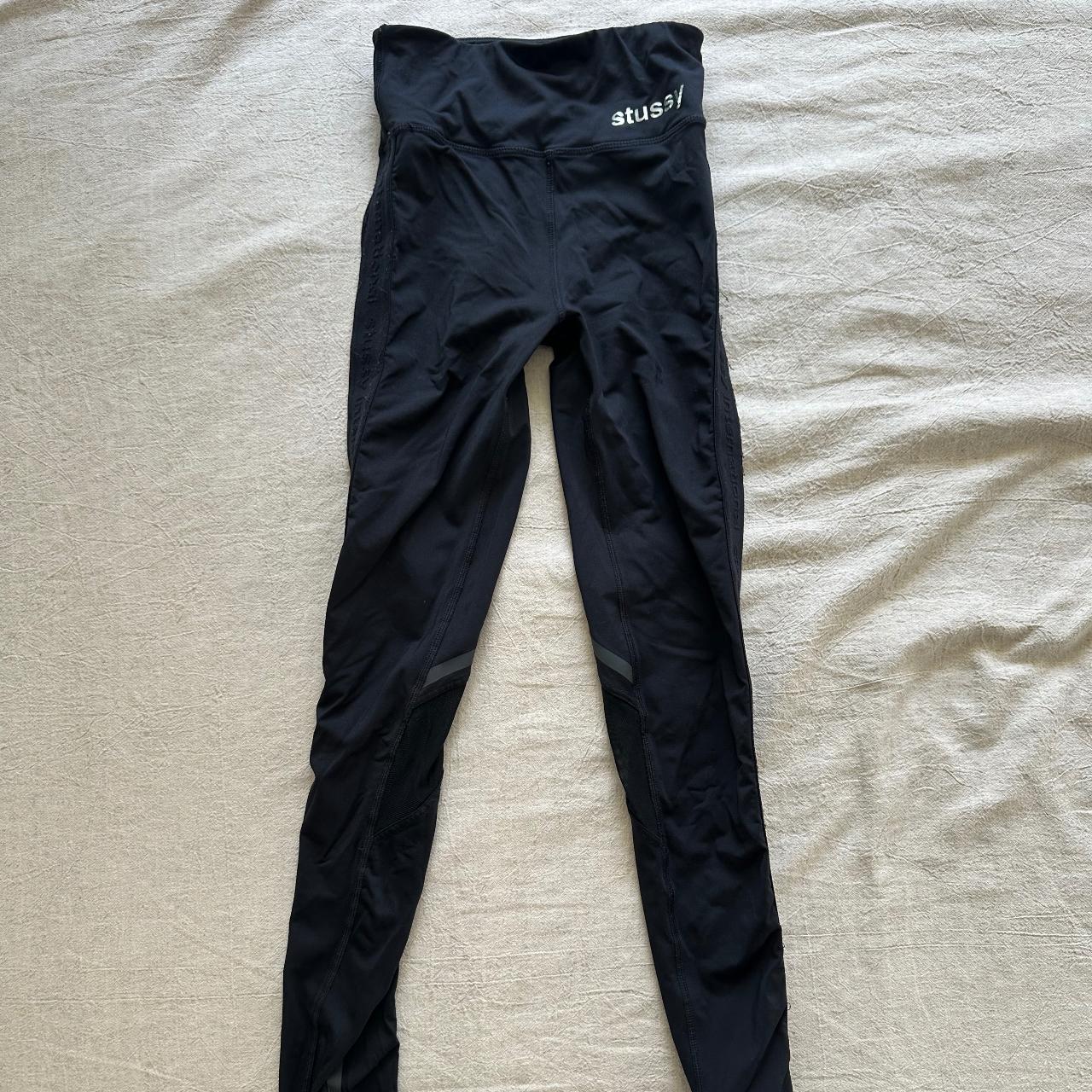 Stussy black tights • Full length • Size XS