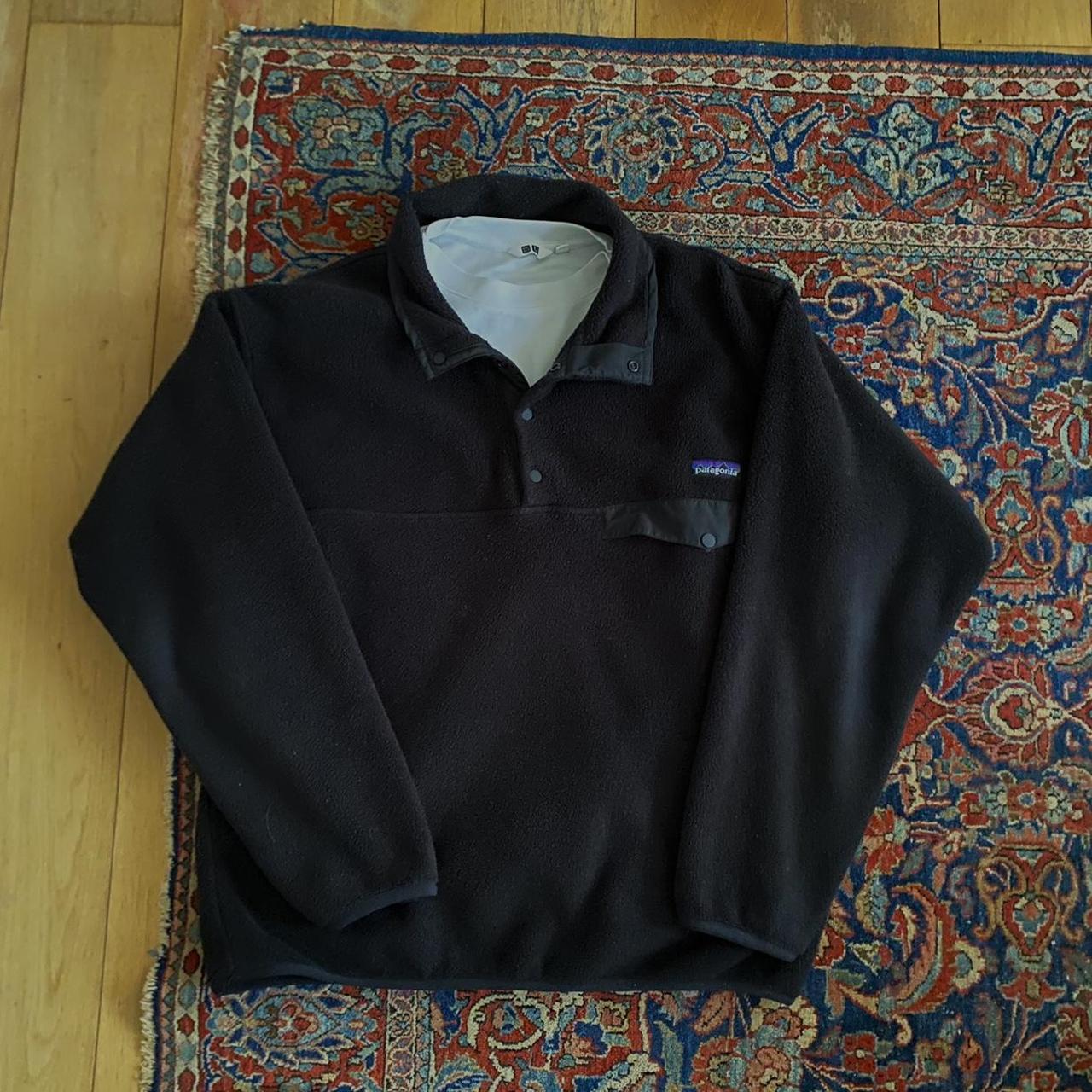 Patagonia black jumper best sale