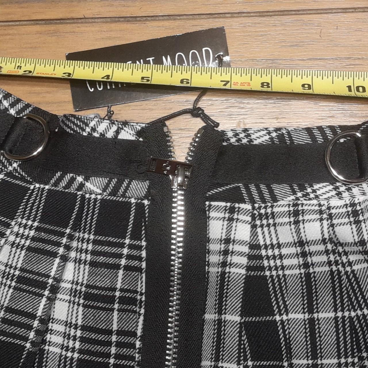 Dolls Kill Current Mood Plaid Skirt Depop 3573