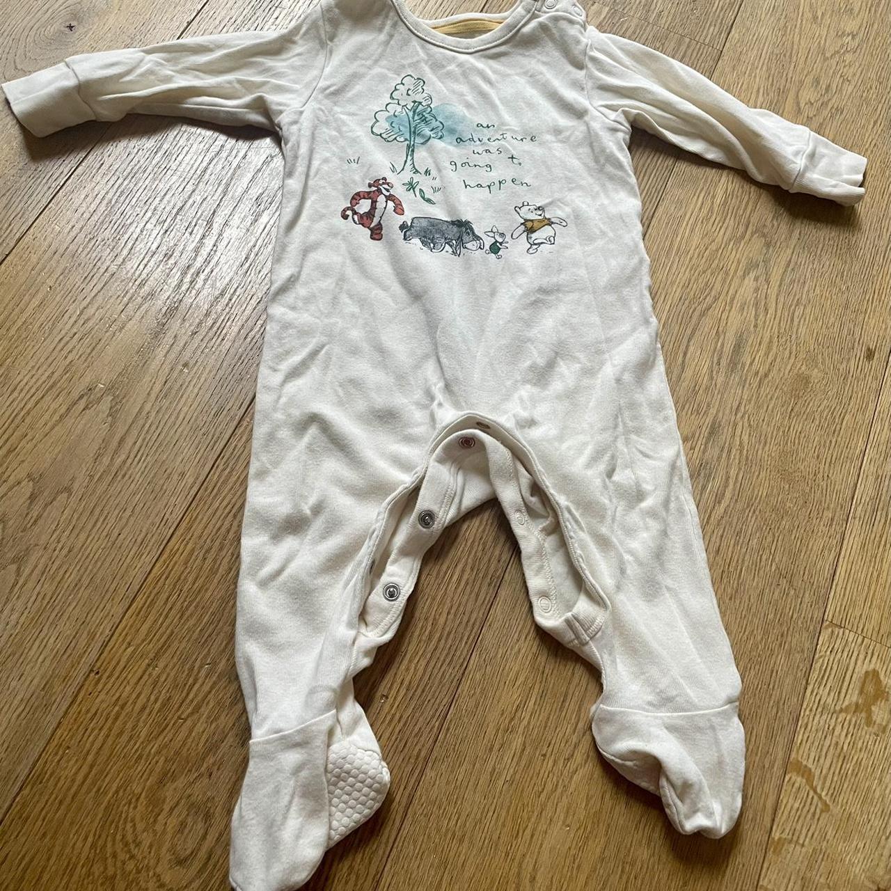 Babygrows Marks And Spencer Unisex Baby Clothes M&S Winnie The