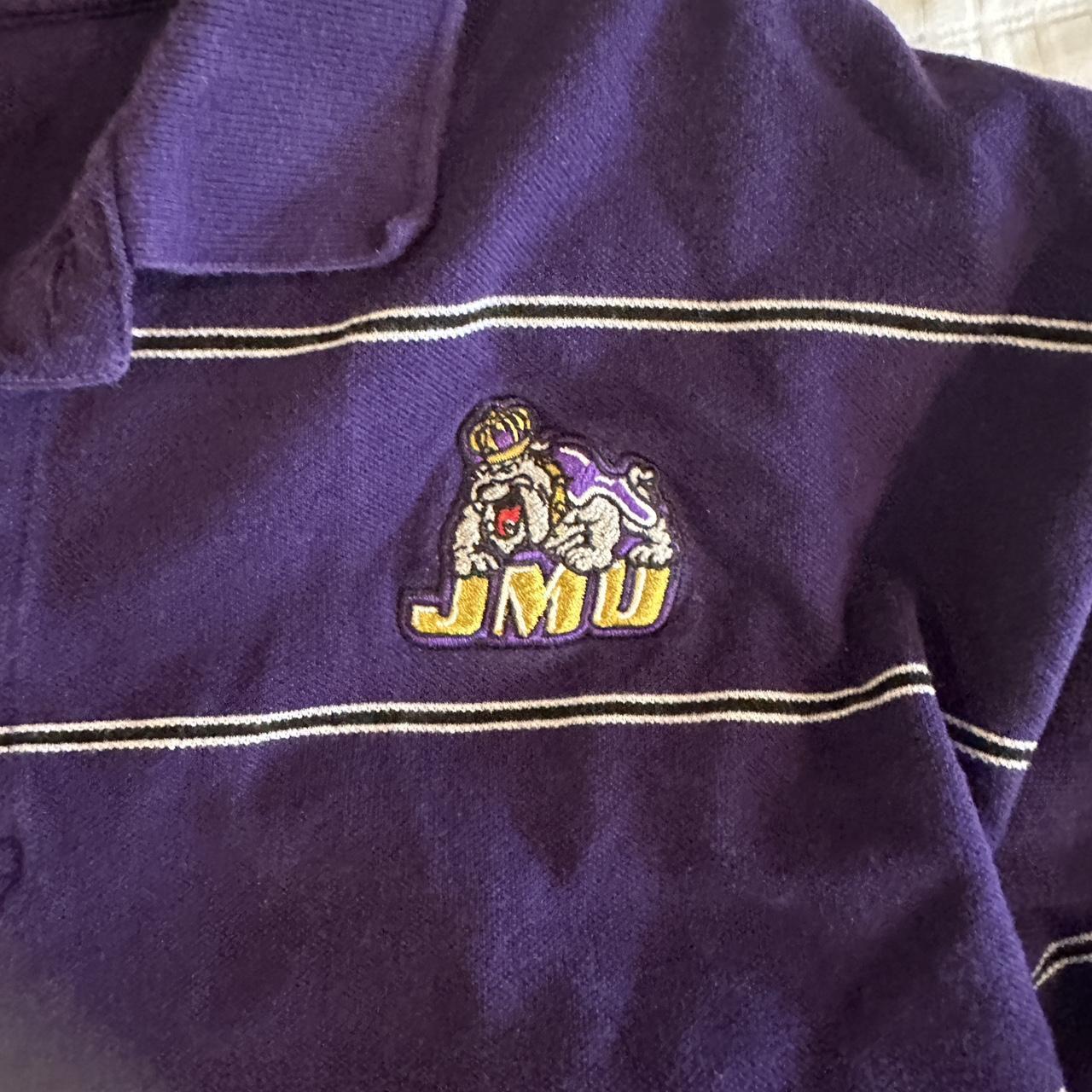 #jmu polo shirt 💜 #jamesmadisonuniversity Feel... - Depop