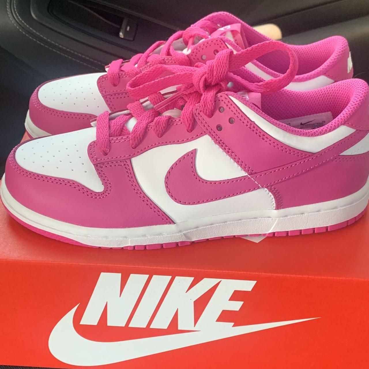 Nike dunk low active fuschia BRAND NEW bought for... - Depop