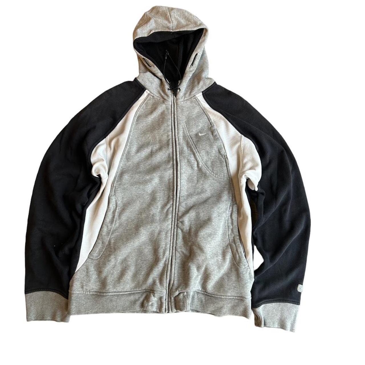 Nike shox zip up hoodie crazy nike shox spellout... Depop