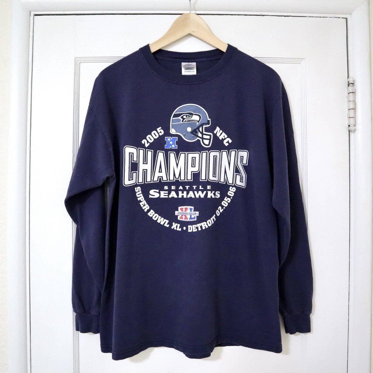 Seattle Seahawks 2005 NFC Champions Super Bowl XL - Depop