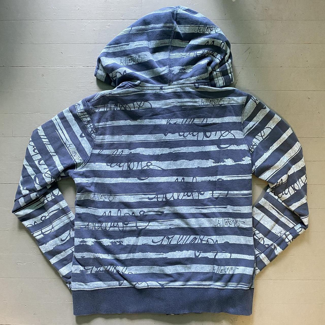 y2k billabong layered long sleeve gray thermal | Depop