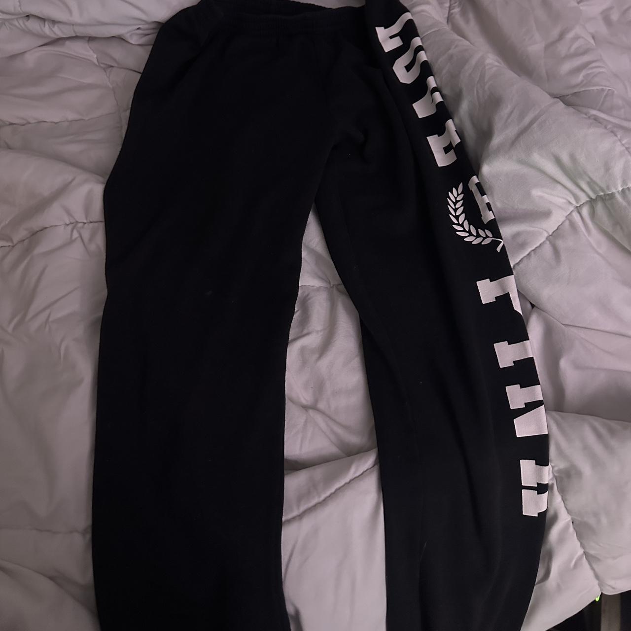 Victoria secret outlet black sweatpants